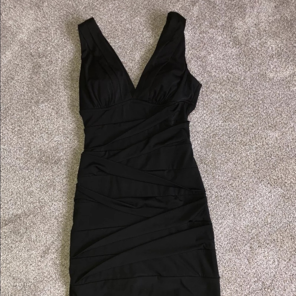 black dress